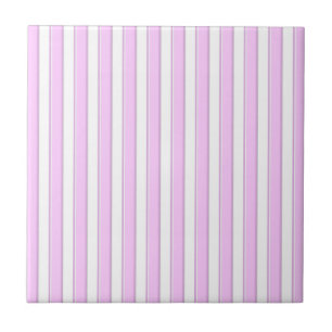 Listras Rosa em Branco