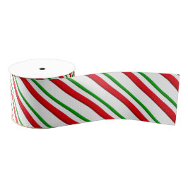 Listras, vermelho, verde & branco dos doces