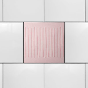 Listras Verticais Rosadas Delicadas e Brancas 