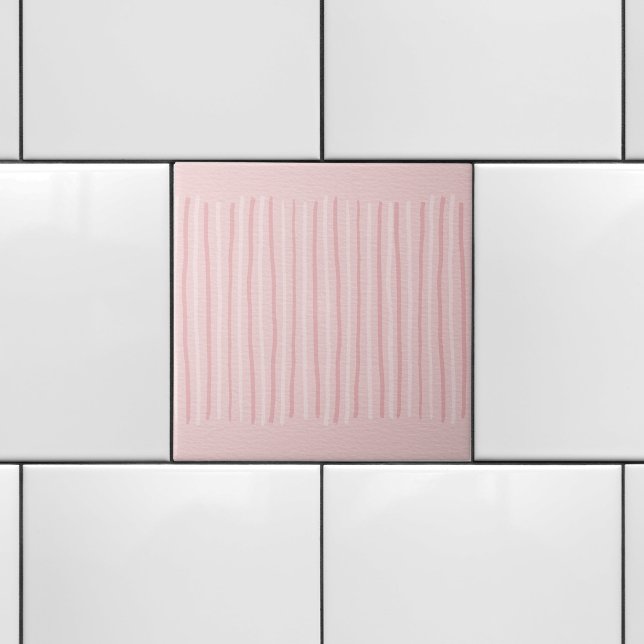 Listras Verticais Rosadas Delicadas e Brancas  (Criador carregado)