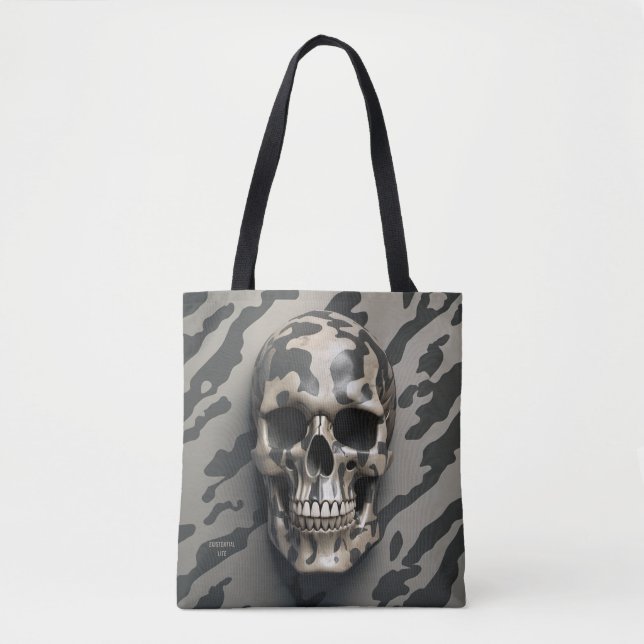 LITE EXISTENCIAL Memento Mori Camo Bolsa (Frente)