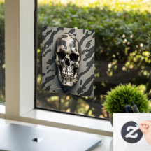 LITE EXISTENCIAL Memento Mori Camo Skull