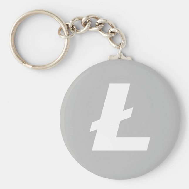 Litecoin LTC Basic Chaveiro (Frente)