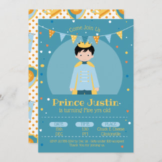 Litte Prince Convite de aniversário