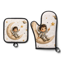Little Astronaut Kitchen Apron