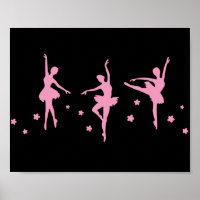 Little Ballerinas Poster