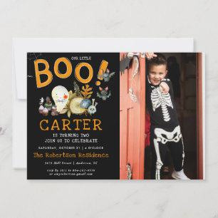 Little Boo   Festa de aniversário de Halloween fan