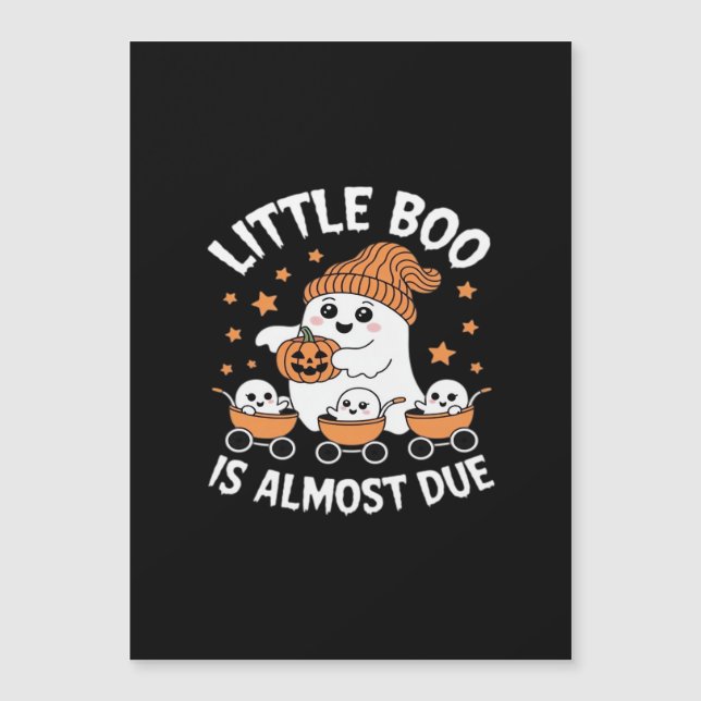 Little Boo Is Almost Due - Halloween Pregnancy Rev (Frente)