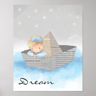 Little Boy que sonha o poster