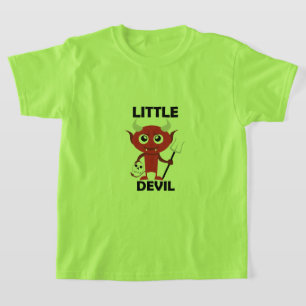 Little Devil - Camiseta Básica Infantil