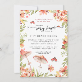 Little Ladybug | Convite ao Chá de fraldas Primave