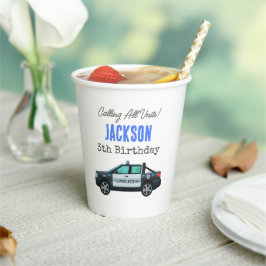 Little Officer Police Birthday | Personalized 