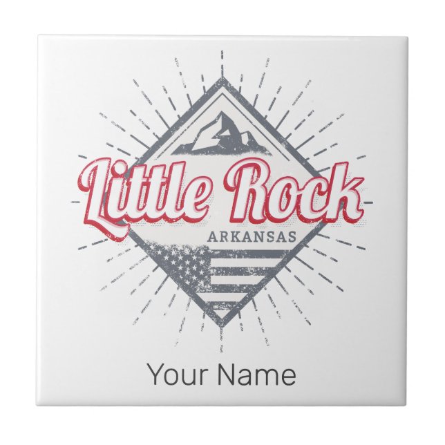 Little Rock Arkansas City USA Design (Frente)