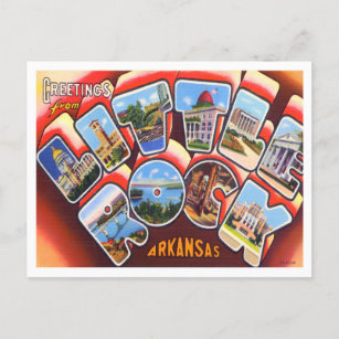Little Rock, Arkansas Vintage — Cartão postal