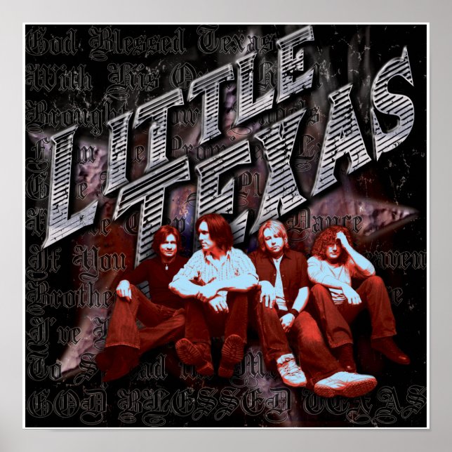 Little Texas Hippie Poster (Frente)