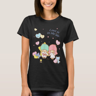 Little Twin Stars O Amor Está No Ar Camiseta do Di