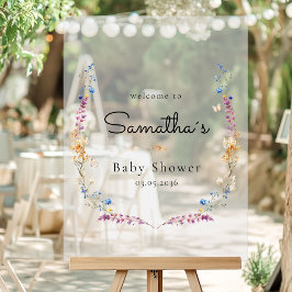 Little Wildflower Boho Dream - Baby Shower 