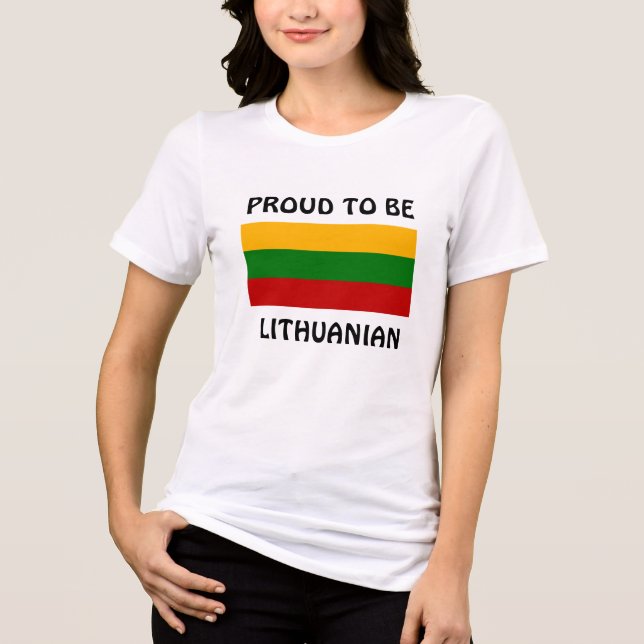 Lituânia: Orgulhoso por ser Lituano (Frente)