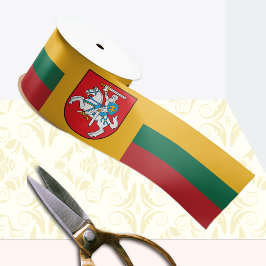 Lituânia Ribbon, Emblem, patriota, bandeira lituan