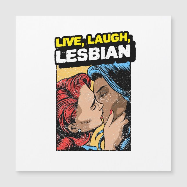 Live Laugh Lesbian (Frente)