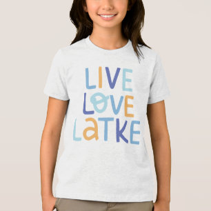 Live Love Latke Hanukkah Design