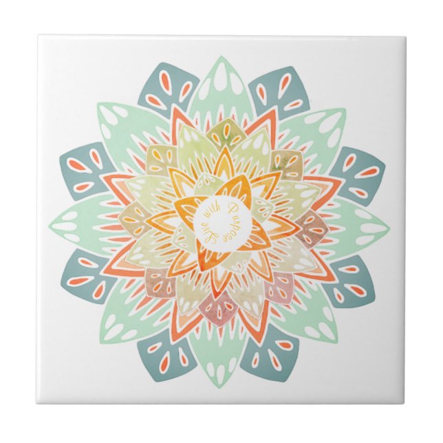 Live with Purpose Mandala (Frente)