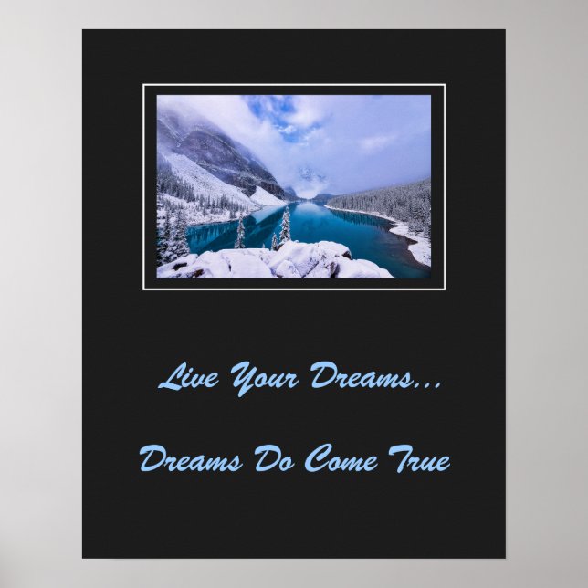 Live Your Dreams Poster (Frente)