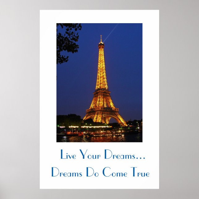 Live Your Dreams Poster (Frente)