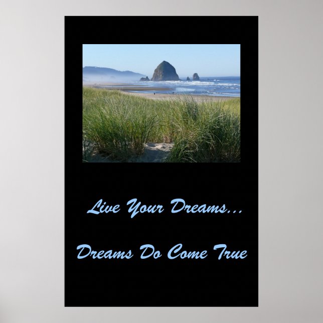 Live Your Dreams Poster (Frente)