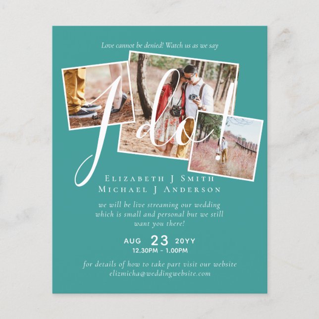 Livestreaming Nos Assista Dizer Que Eu Faço! Casam (Frente)