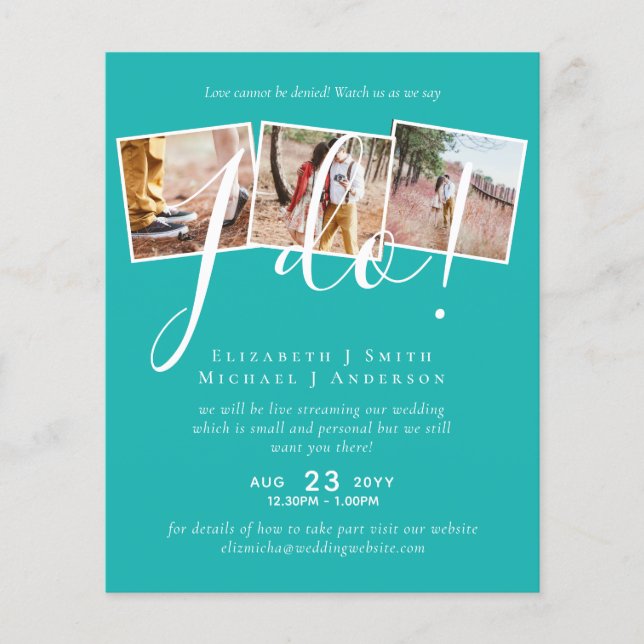 Livestreaming Nos Assista Dizer Que Eu Faço! Casam (Frente)