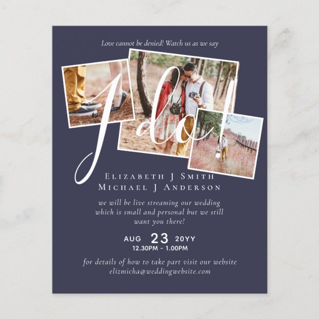 Livestreaming Nos Assista Dizer Que Eu Faço! Casam (Frente)