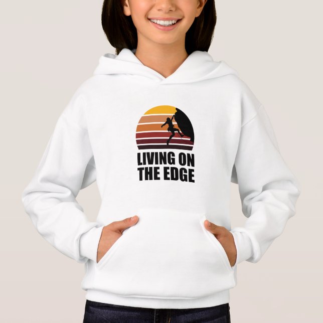 LIVING ON THE EDGE T-Shirt (Frente)