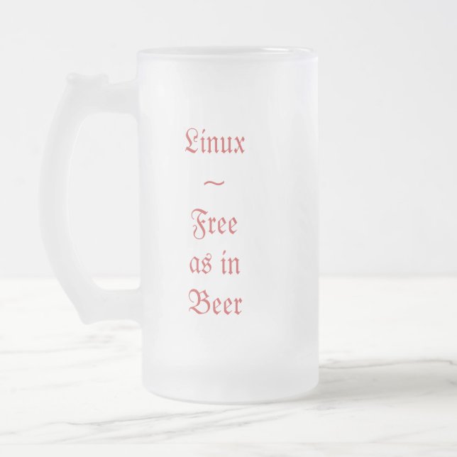 Livre como na caneca de cerveja V2 (Esquerda)