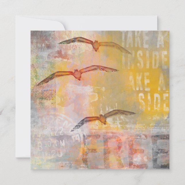 Livre como um pássaro (Frente)