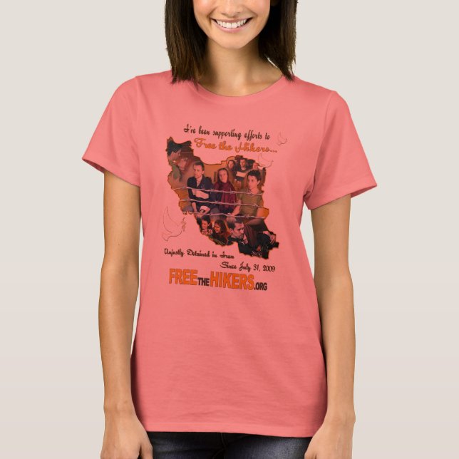 LIVRE OS TRÊS! camiseta (Frente)