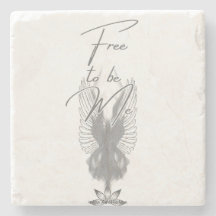 Livre para ser Porta copos de pedra