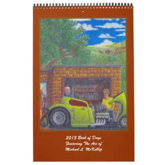 Livro 2013 do calendário dos dias