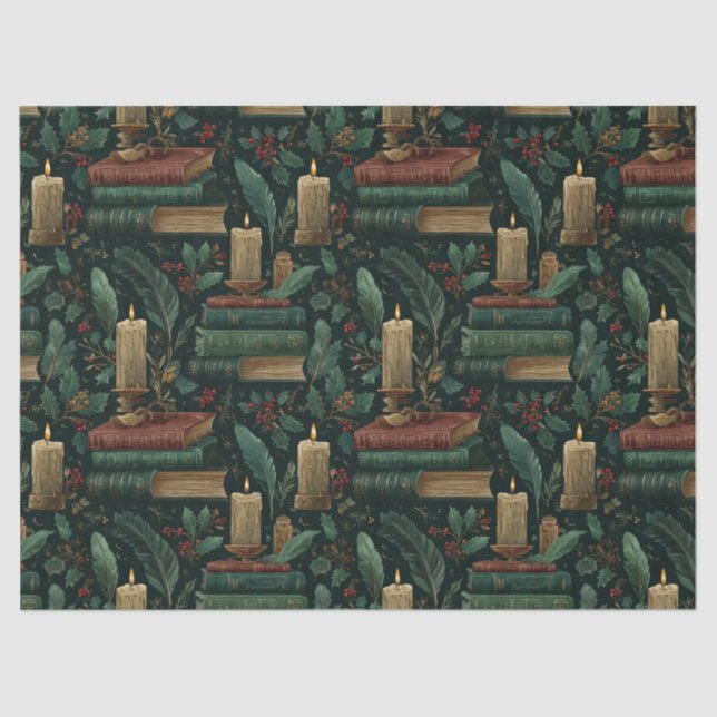 Livro Acadêmico Escuro Papel Tecidual Lover (Frente )