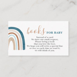 Livro Arco-Íris para o cartão do Baby Boy