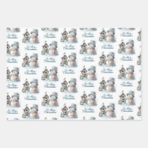 Livro Azul Feliz de Natal