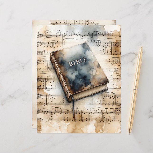 Livro Branco da Santa Bíblia (Frente/Verso In Situ)