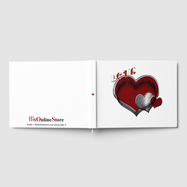 Livro Branco do Heart Magic Weding Guest Backgroun (Completo)