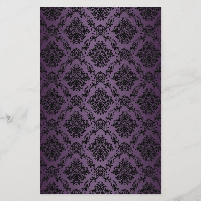 Livro-Caderno de Plum Barroco Vitoriano (Frente)