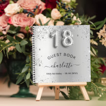 Livro convidado: 18.º aniversário, prata, glamour