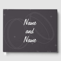 livro convidado de casamento personalizável