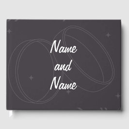 livro convidado de casamento personalizável