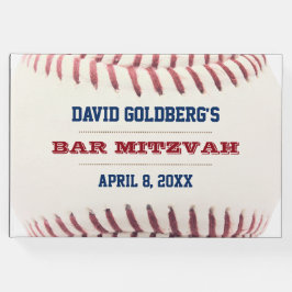 Livro Convidado do Bar de Baseball Mitzvah