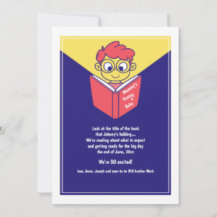 Livro de Bebê Novo Anúncio de Gravidez