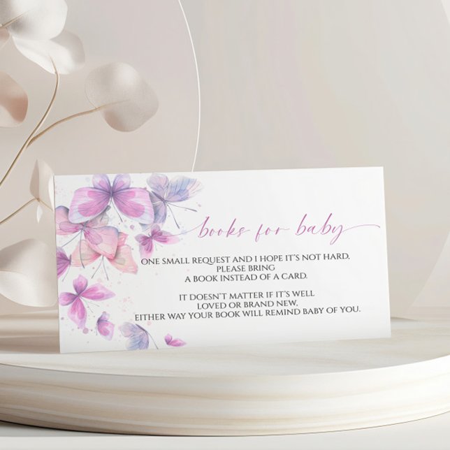 Livro de borboletas para cartão de gabinete para b (Criador carregado)